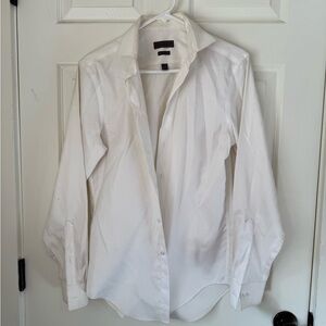 Calvin Klein Men's Crisp White Dress Shirt